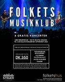 Folkets Hus inviterer til medlemskab i Folkets Musikklub