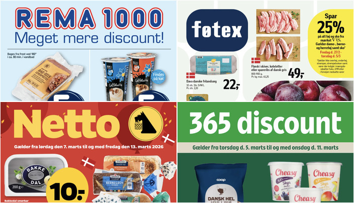 Få hele kyllinger til kun 39 kr. og 25% rabat på VRS tøj - se de mange lokale tilbud