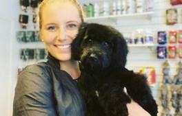 Folk fra hele landet valfarter til Den Lille Hundesalon