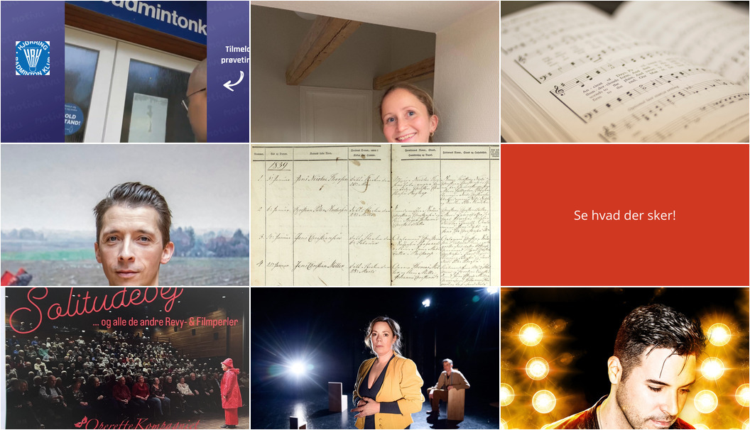 Udforsk Hjørring i denne weekend: Badminton, Teaterkoncerter og mere