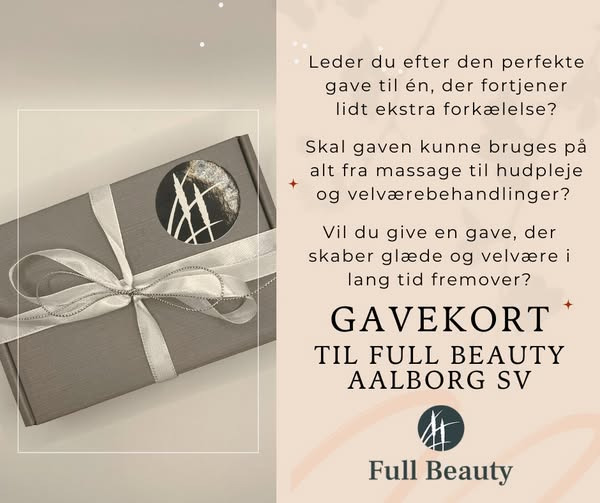 Forkæl med et gavekort til Full Beauty Aalborg