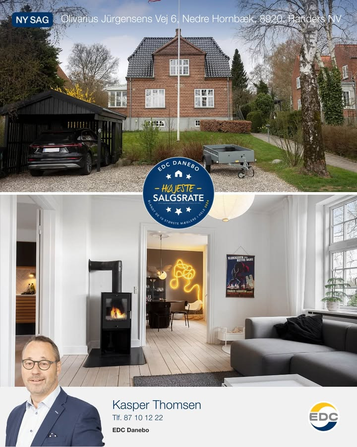 Charmen af murermestervilla i Randers fra EDC DANEBO