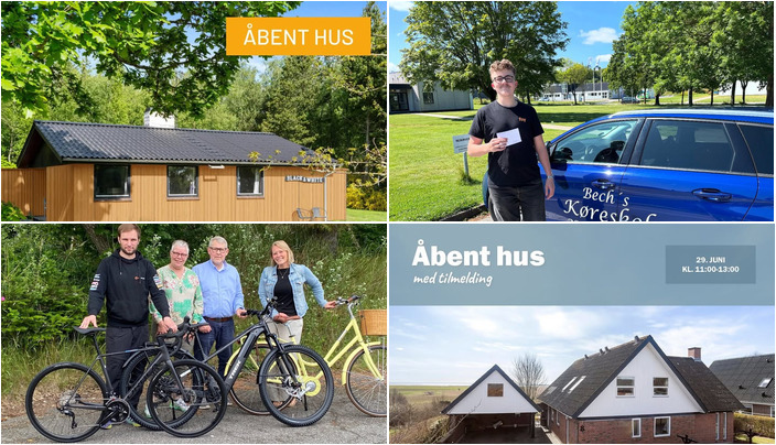 Nyt fra Sæby cykler, Nybolig Sæby A/S, Mæglerhuset Sæby og 1 anden