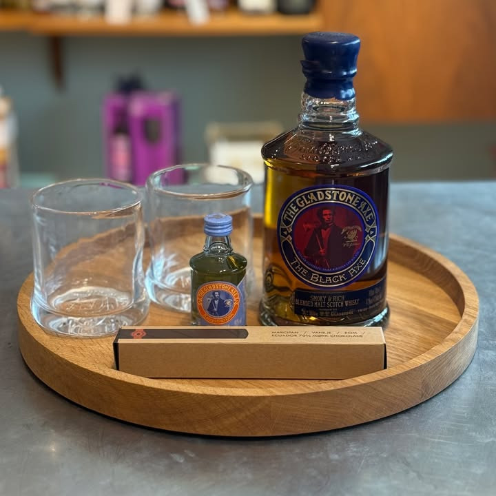 Lahvino Wine & Spirits præsenterer Gladstone Axe gavesæt til whiskyelskere