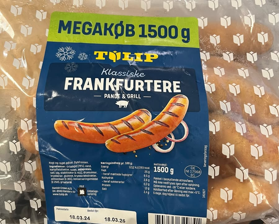 Spar Fårup tilbyder weekendtilbud på frankfurter
