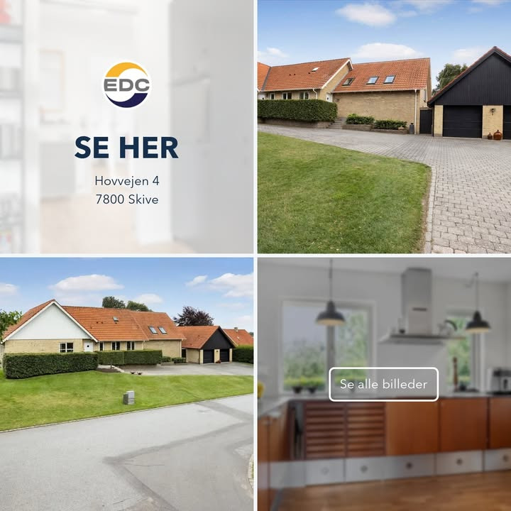 EDC Skive I/S præsenterer indflytningsklar villa med 9 rum