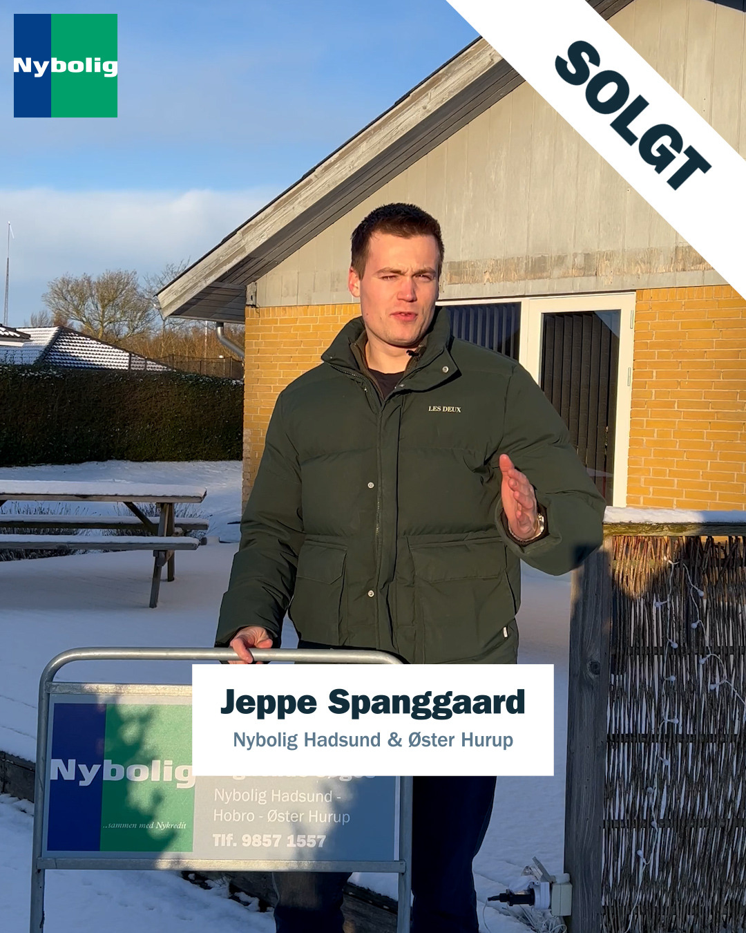 Nybolig Hadsund sælger Fjordbakken 25 til tilfreds køber og sælger