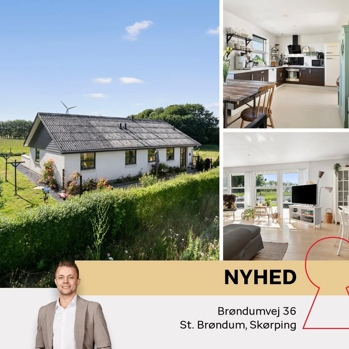 Home Støvring præsenterer charmerende villa i grønne omgivelser