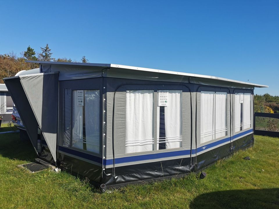 Brønderslev Caravan & Trailer Center tilbyder Stand By telt med trægulv og termoloft til nedsat pris