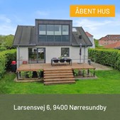 Åbent hus torsdag d. 6. juni på Larsensvej 6 i Nørresundby