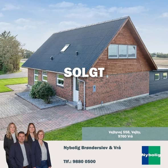 Nybolig Brønderslev & Vrå sælger bolig på 35 dage og søger flere lignende ejendomme til ventende købere