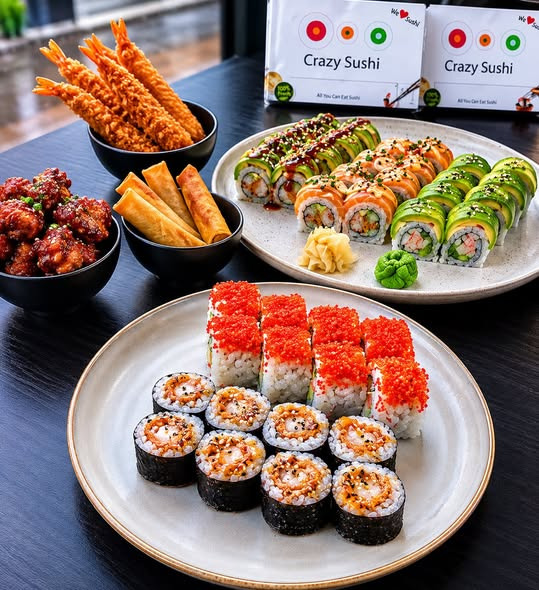 Crazy Sushi sørger for frisklavet sushi på sushi-dag