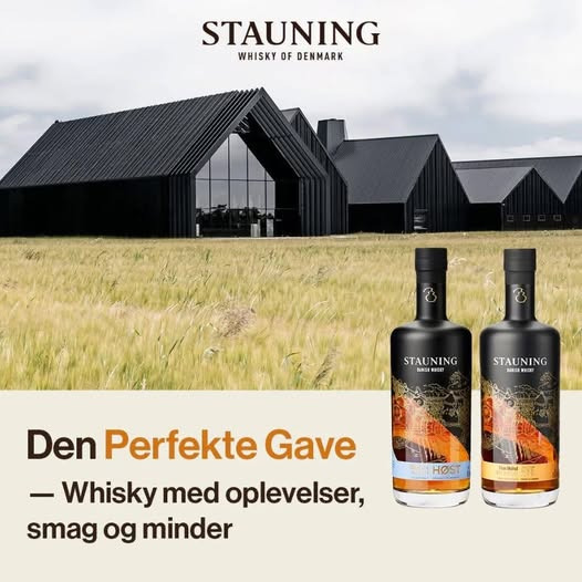 Vin & Vin Hobro tilbyder gratis rundvisning på Stauning Destilleri ved køb af Stauning Whisky til Fars Dag