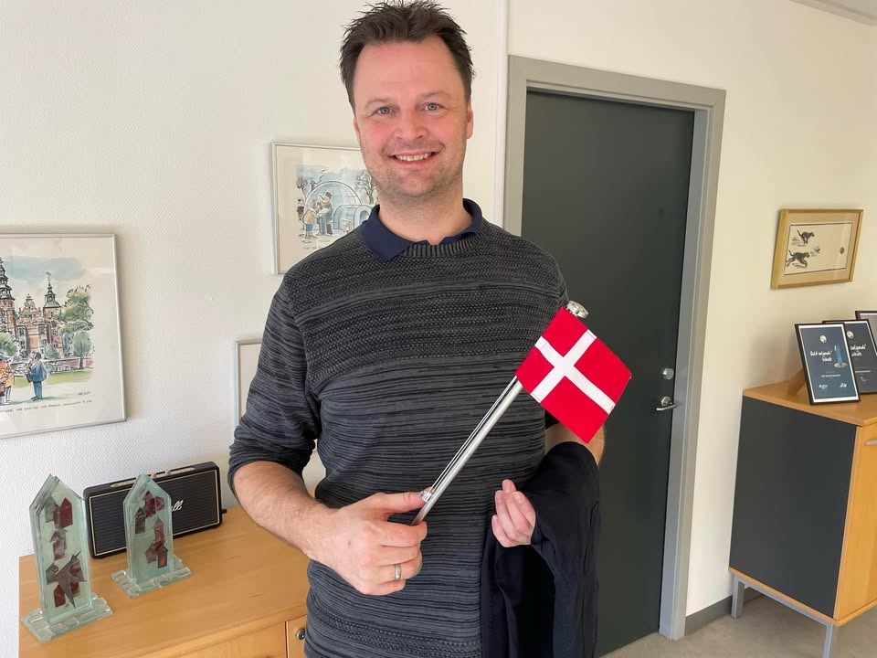 Stort tillykke til Mark fra EDC Ejendomsgruppen Struer