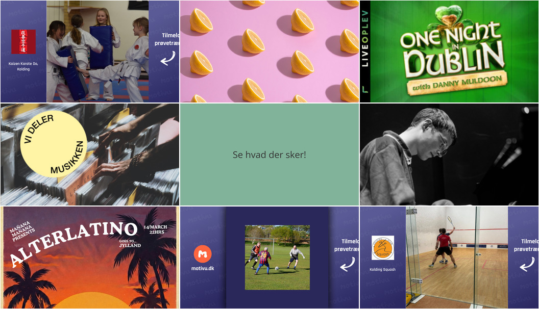 Udforsk et væld af aktiviteter i Kolding denne weekend