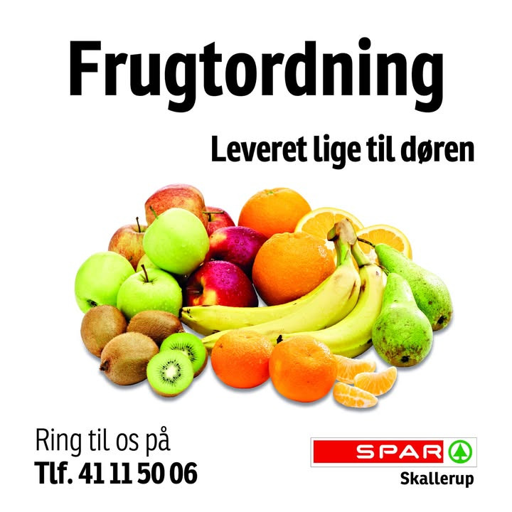 Spar Skallerup A/S tilbyder skræddersyet frugtordning til virksomheder