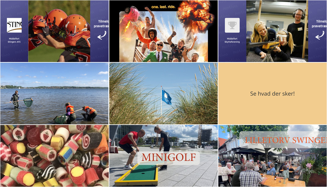 Oplevelser for både store og små: Ugeplan for Middelfart