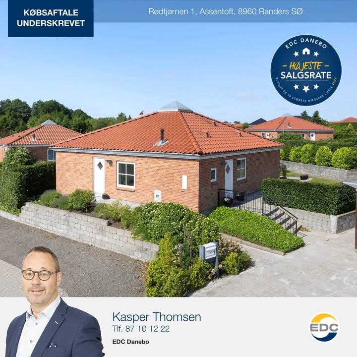 EDC DANEBO indgår købsaftale på Rødtjørnen i Assentoft