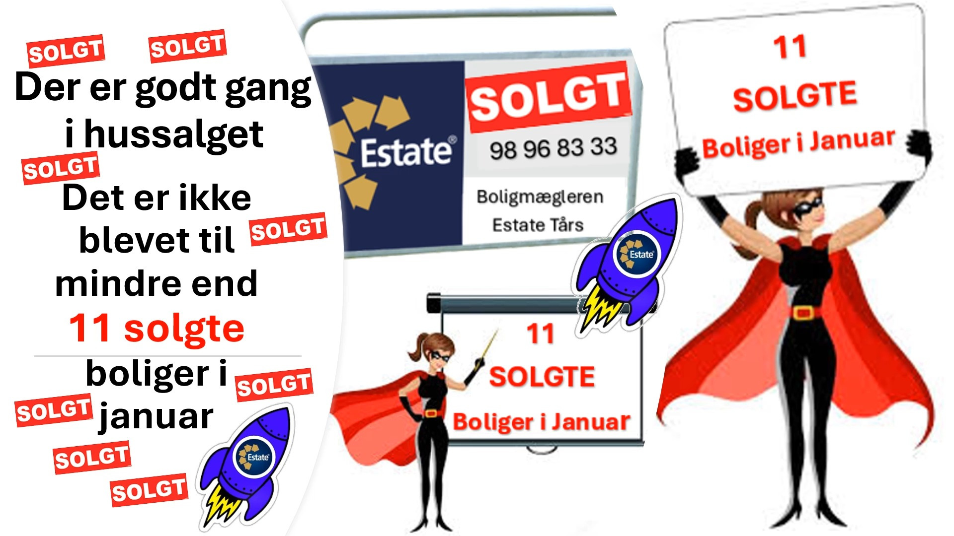 Nyt fra Estate Boligmægleren Tårs