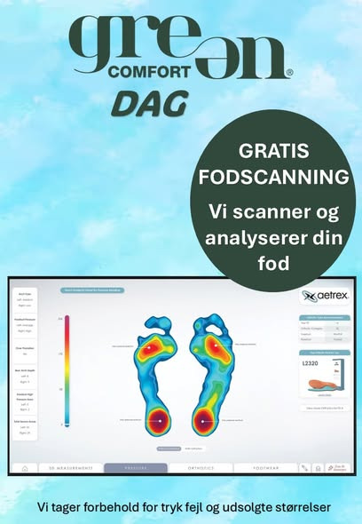 DK Shoes Brønderslev ApS annoncerer Green Comfort dag med 20% rabat på fredag