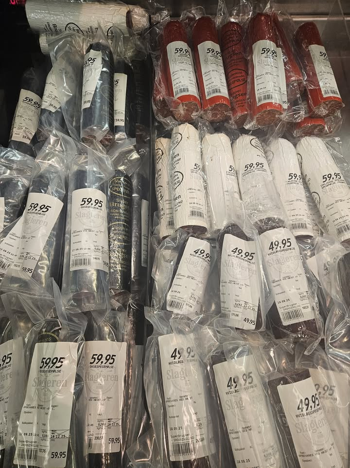 SuperBrugsen Dronninglund frister med frisk forsyning af hjemmelavede spegepølser