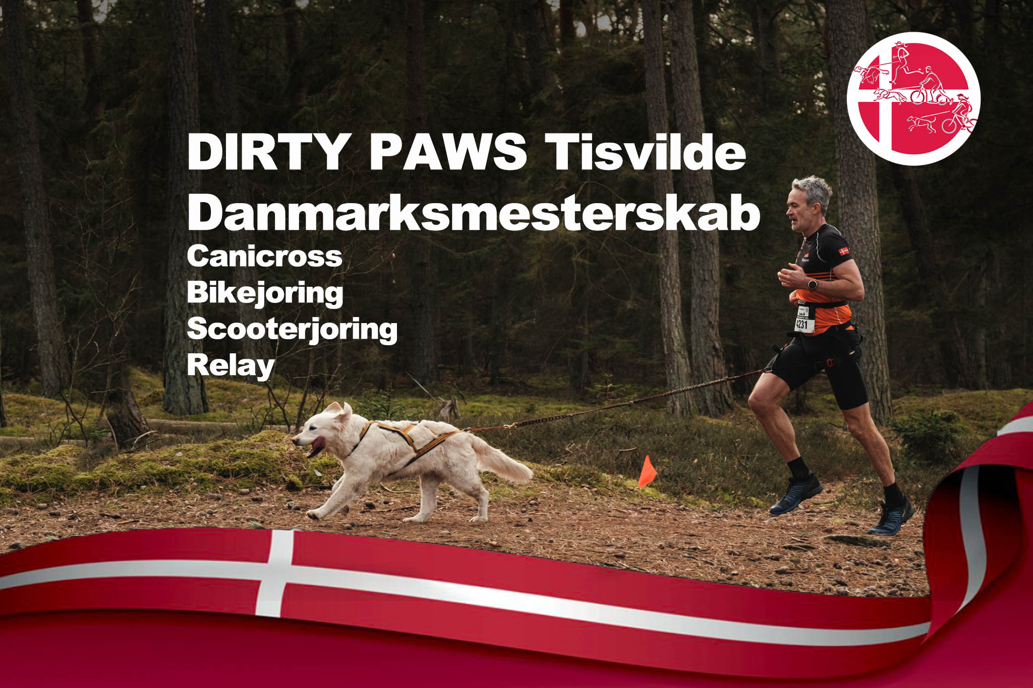 Danmarksmesterskaber i hundeløb: DIRTY PAWS inviterer til en dag fyldt med fart og firbenede venner