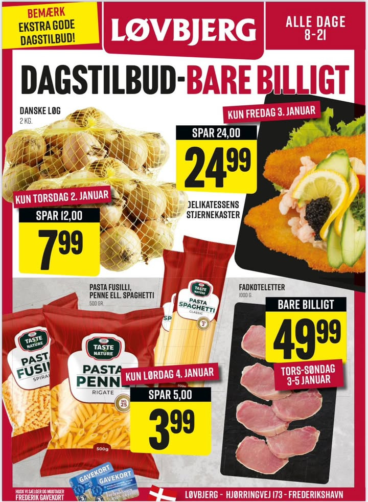 Løvbjerg Frederikshavn åbner året 2025 med dagstilbud