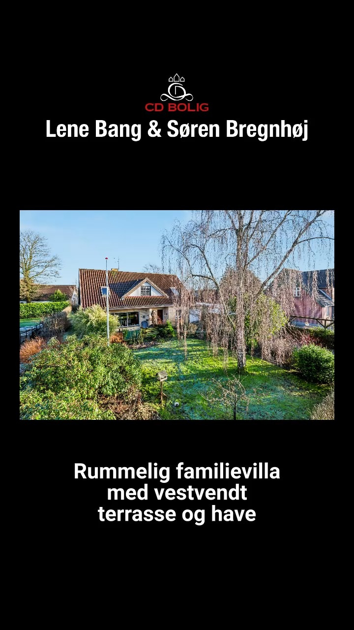 Åbent hus: Familievenlig villa i Funder Kirkeby præsenteret af CD Bolig - Lene Bang & Søren Bregnhøj