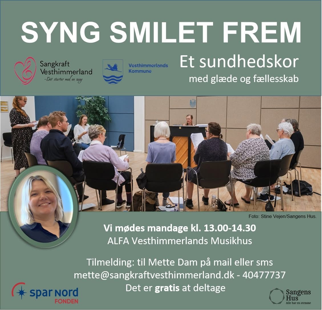 Syng smilet frem med sundhedskor i Aars