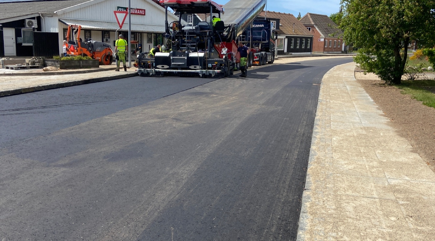 Asfaltering af Stabyvej i Holstebro starter i juni med midlertidige trafikændringer
