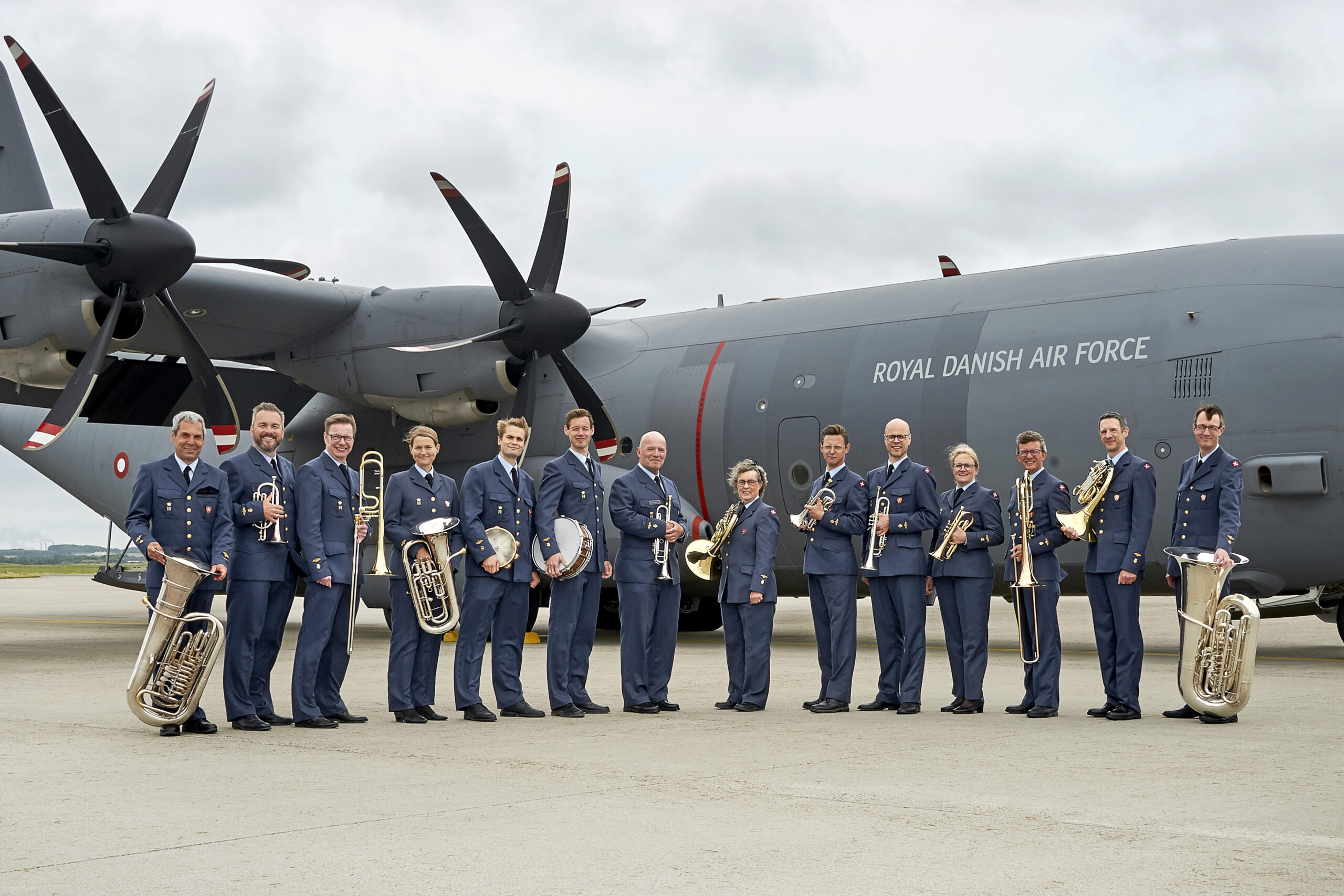 Musikalsk tidsrejse med Prinsens Musikkorps på Torvet i Horsens