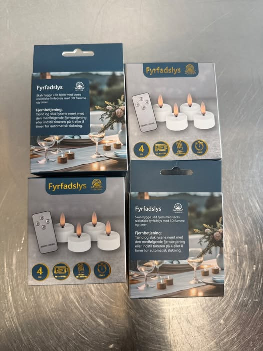 Min Købmand Nr. Felding tilbyder fyrfadslys fra Nordic Living til 29,95