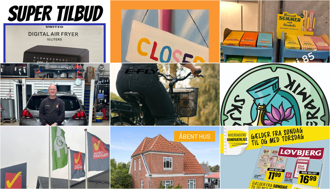 Nyt fra MENY Gl. Skagensvej, Mæglerhuset Sæby, Ro & velvære og 7 andre