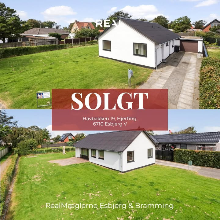 RealMæglerne Esbjerg og Bramming sælger succesfuldt hus i Esbjerg V