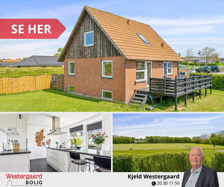 Få drømmeboligen i Øster Brønderslev med WESTERGAARD BOLIG