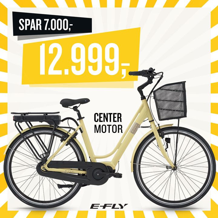 Horsens Cykler: elcykel til kun 12.999 kr. – spar 7.000 kr. før 30. september