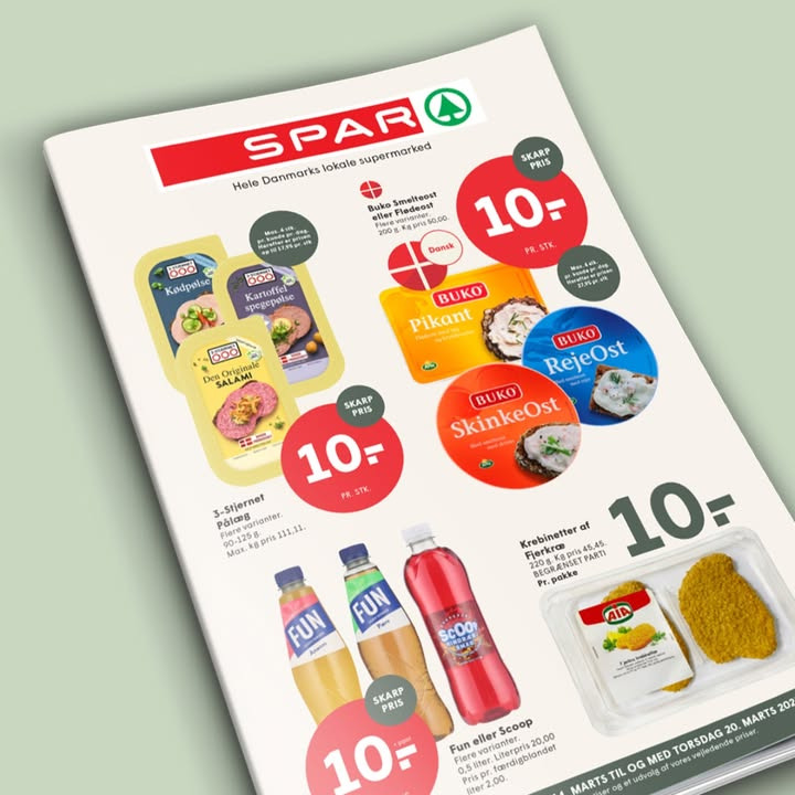 Spar Skallerup A/S præsenterer nye tilbud i denne uges avis