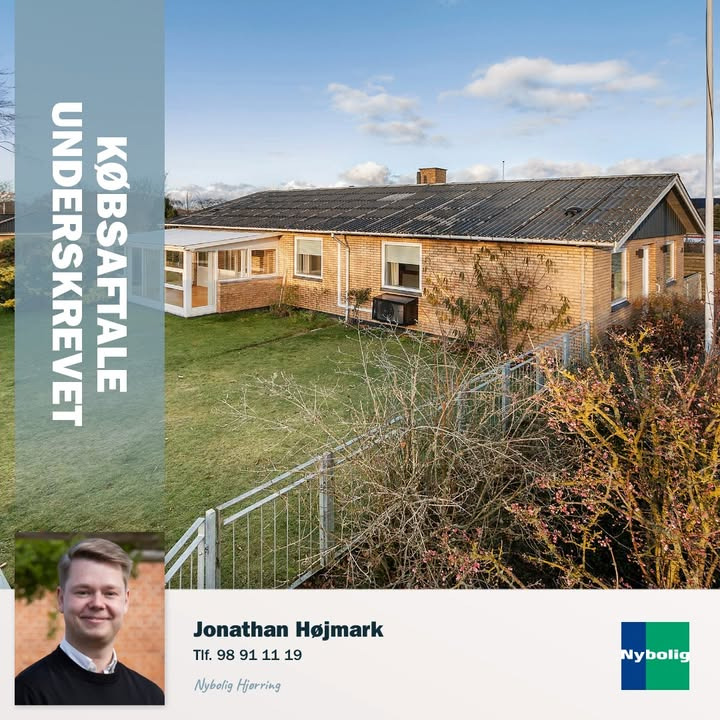 Nybolig Hjørring v/Morten Hove sælger hus i Bjergby på rekordtid