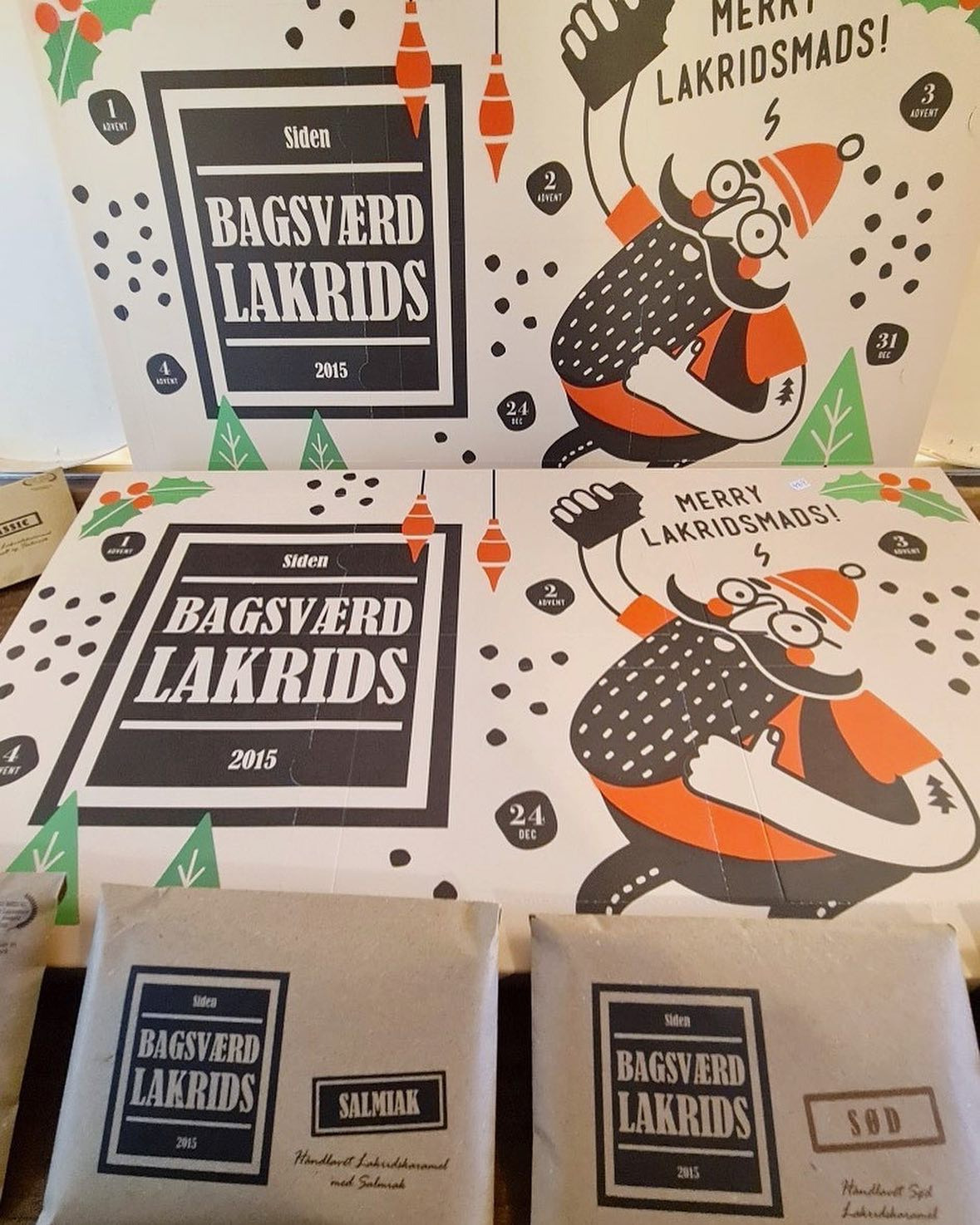Adventskalender med prisvindende lakrids kan købes hos Osteriet