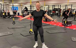 Lokalt fitnesscenter gav Line muligheden for at hjælpe andre mennesker