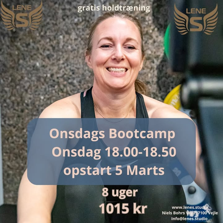 LeneS inviterer til intensiv bootcamp med puls og styrke i Vejle