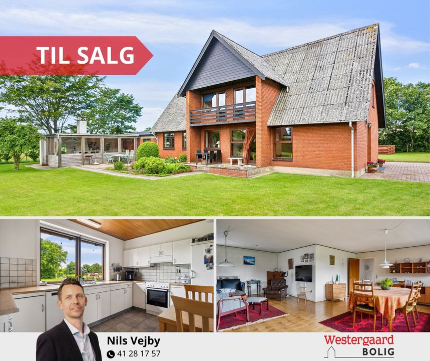 Westergaard Bolig præsenterer charmerende villa i Thise til salg