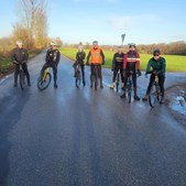 Sæby cykler inviterer til gravel-tur 26. december efter succesfuld tur i solskin