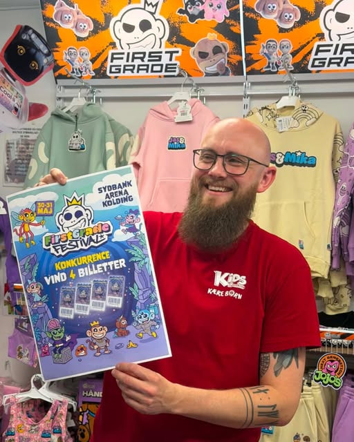 KiDS Coolshop udlodder billetter til FirstGrade Festival 2026