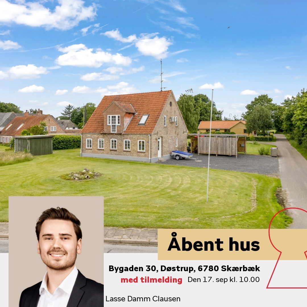 Home Tønder inviterer til åbent hus på Bygaden 30 i Døstrup