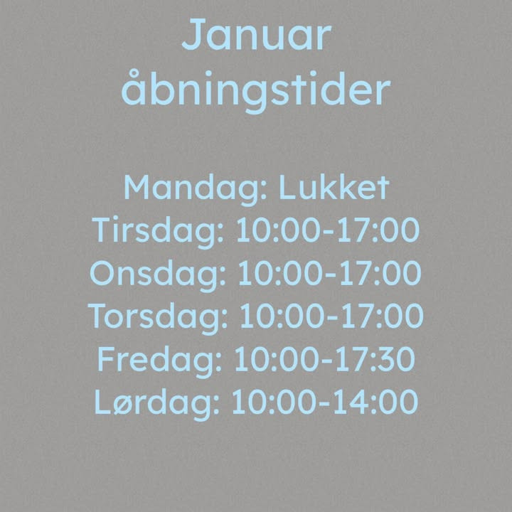 Didrik: Mini Didrik holder lukket om mandagen i januar