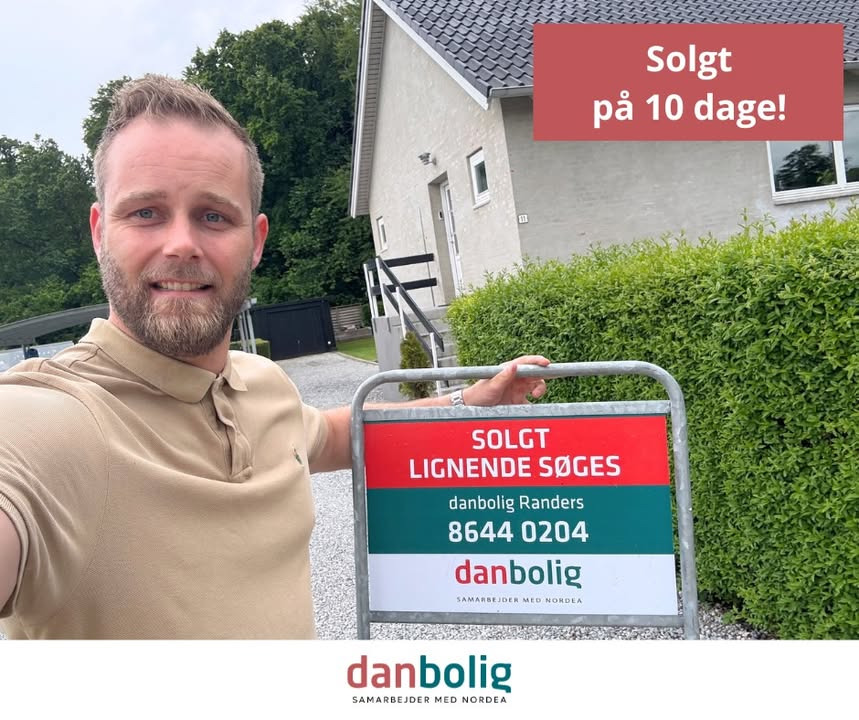 Danbolig Randers sælger hus på Enghavevej 11 i Langå på rekordtid
