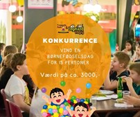 Legeland Viborg udlodder en børnefødselsdag i ny konkurrence