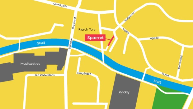 Færchstien spærret indtil nytår