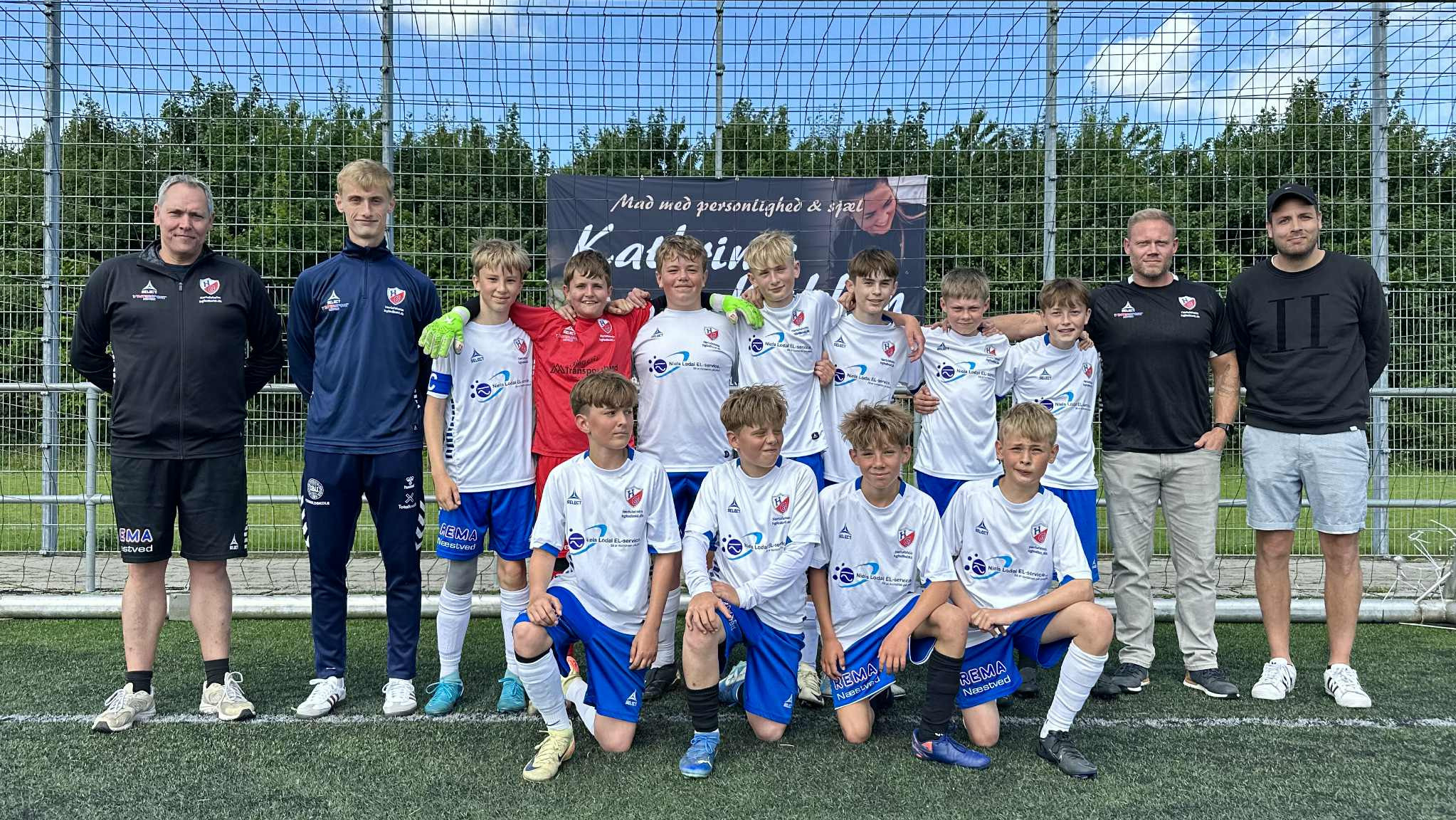 Herlufsholm GF U13 med storsejr over B. 73, Slagelse